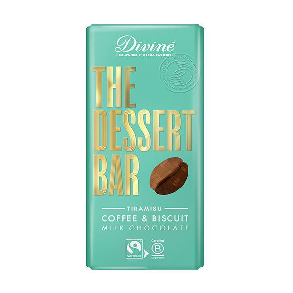 Divine Dessert Bar Tiramisu with Milk Chocolate 38% 180g