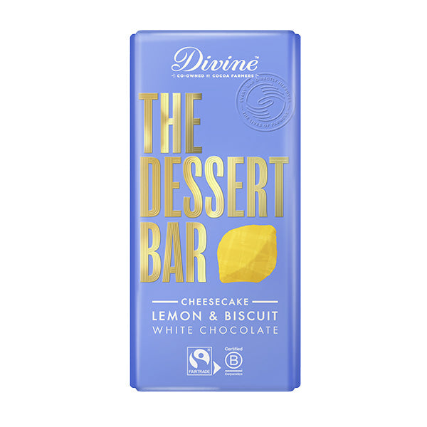 Divine Dessert Bar Lemon Cheesecake with White Chocolate 180g