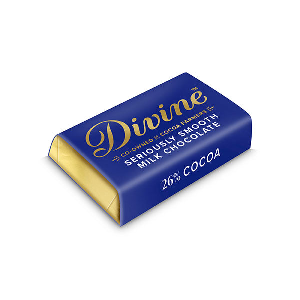 Divine Milk Chocolate 27% Mini, 4,2g 100-pack
